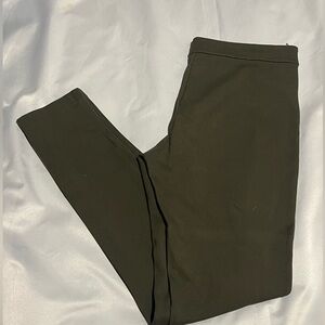 NWOT Forever 21 Women’s Olive Green Straight Leg Slacks